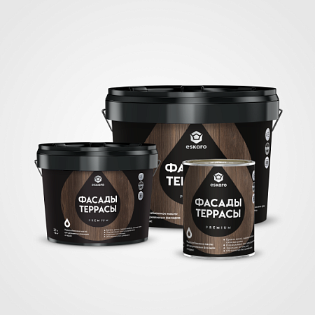 Масло на водной основе для деревянных фасадов и террас ESKARO Wood Facade