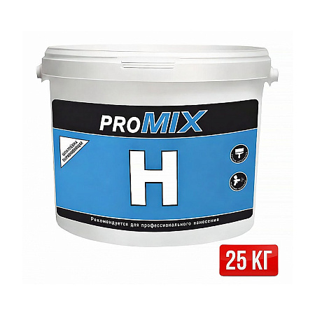 PROMIX H 200 — выравнивающая готовая полимерная шпаклёвка (фракция 0,2 мм)
